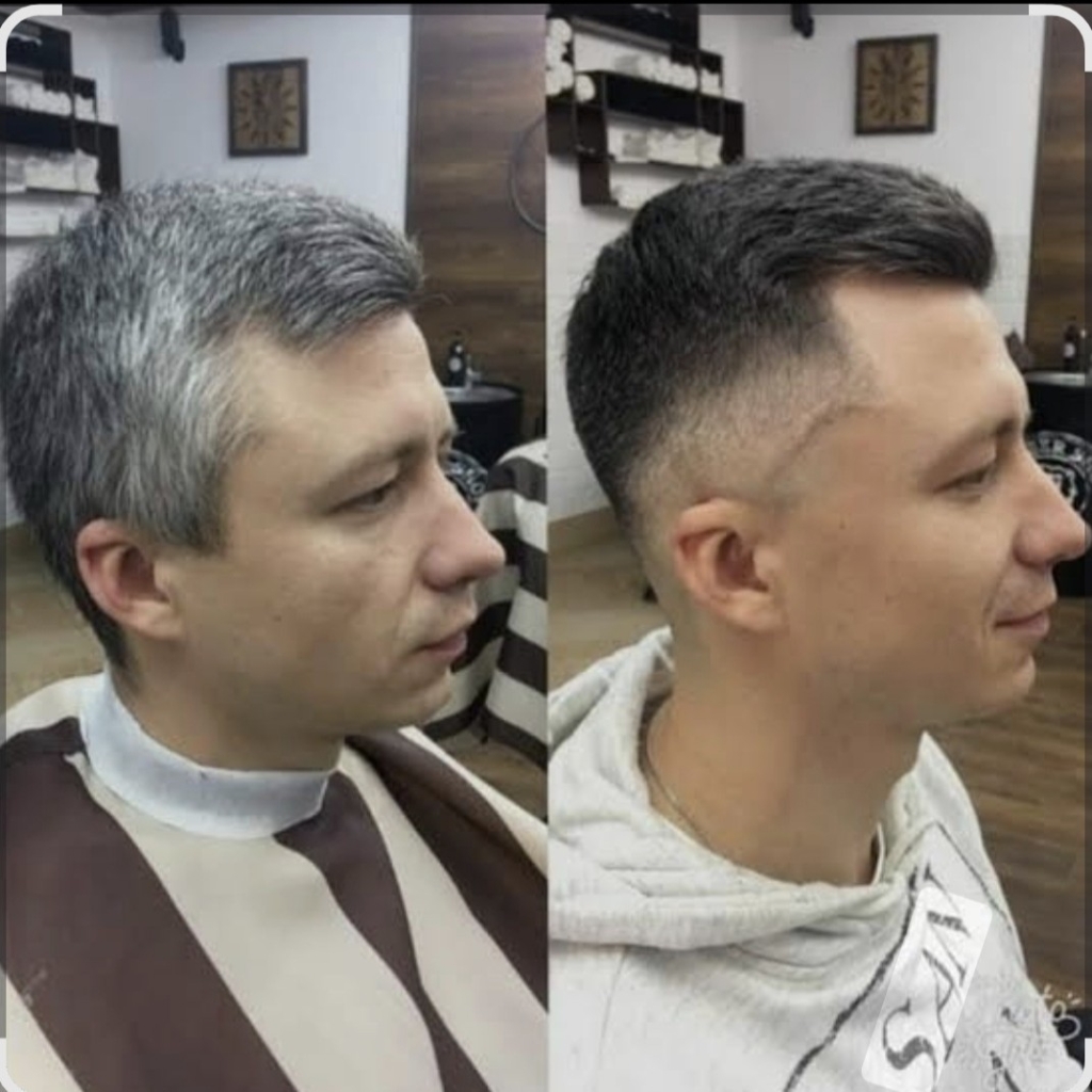 Камуфляж седины головы