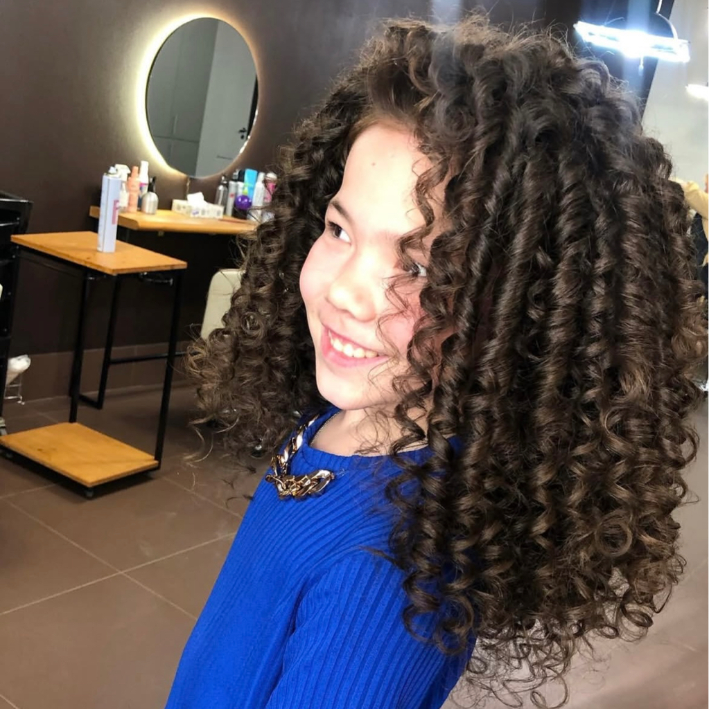 Укладка Афрокудри