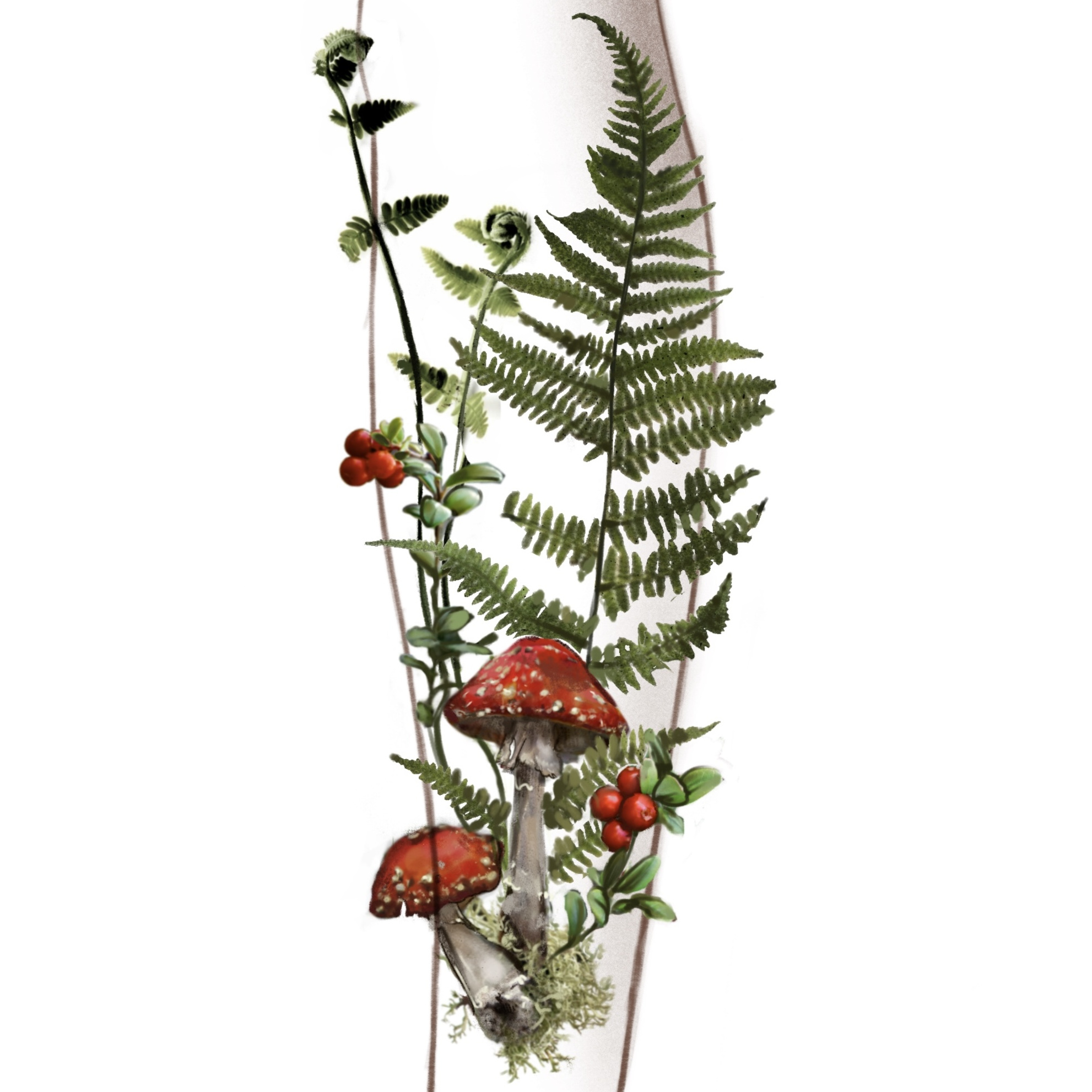 Индивидуальный эскиз средний/большой