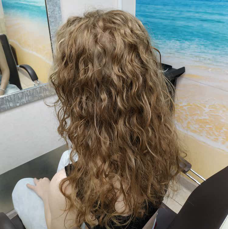 Пляжная биозавивка (легкая)