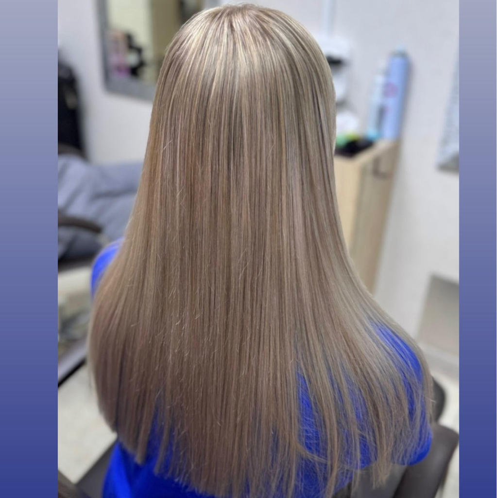 Мелирование прикорневое длинные волосы