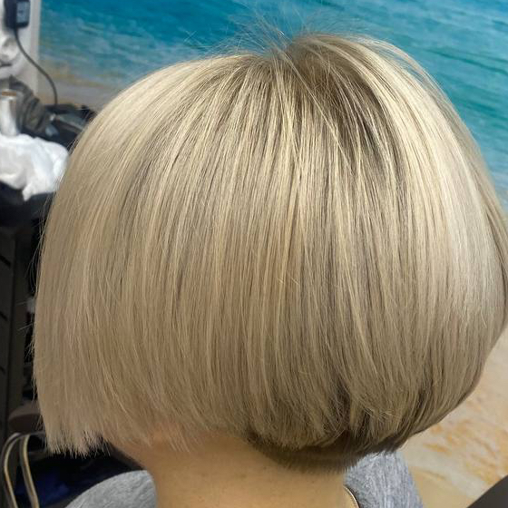 Мелирование прикорневое короткие волосы