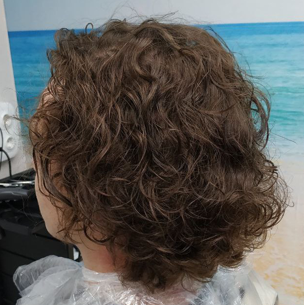 Мужская биозавивка