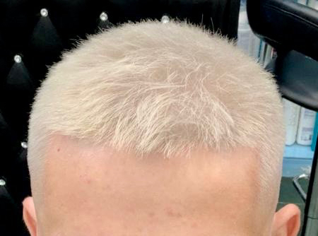 Мужское окрашивание волос