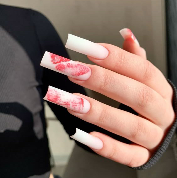 XL наращивание дизайн 2-4 пальчика