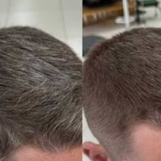 Մազի տոնավորում 
Камуфляж седины 
Grey hair camouflage