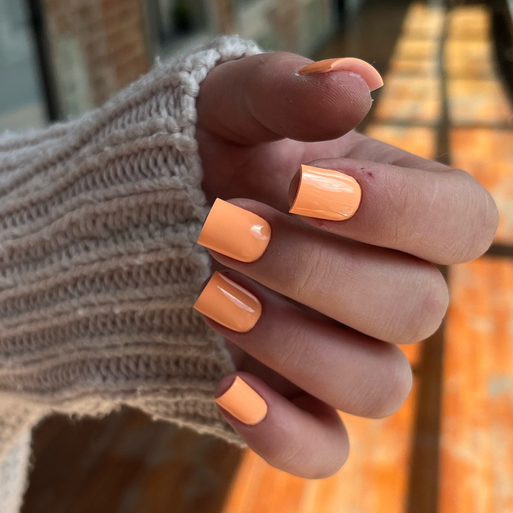 У меня короткие,с укреплением )