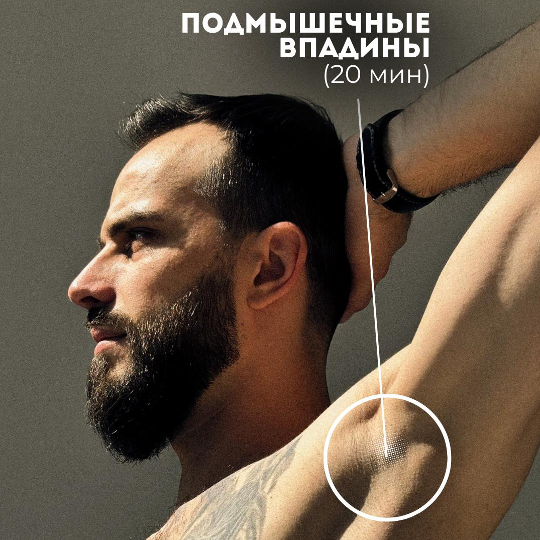 Подмышечные впадины (муж)