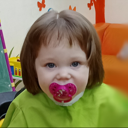 Стрижка чёлки👧🏼 (6 мес.- 6 лет) кресло - машинка