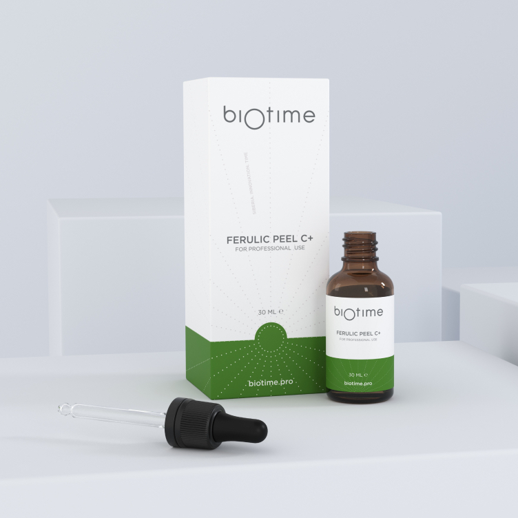 Феруловый пилинг с витамином С