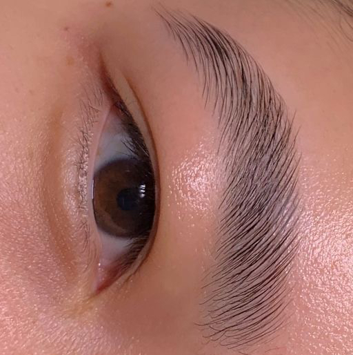 ламинирование бровей без окрашивания