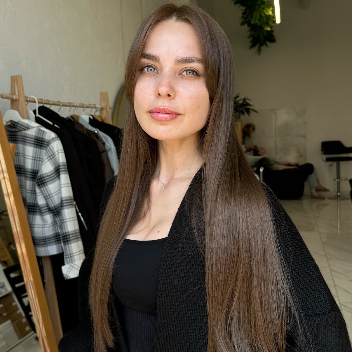 Затемнение блонда