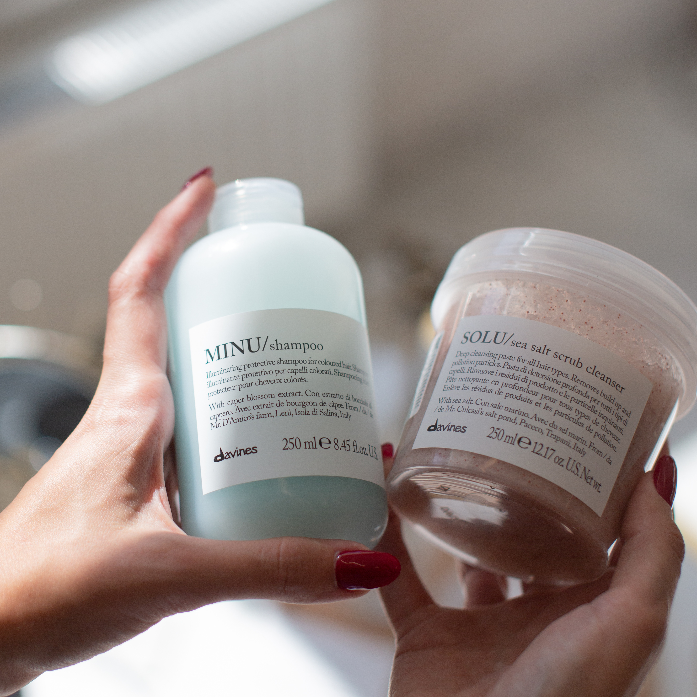 SPA оздоровление волос и кожи головы