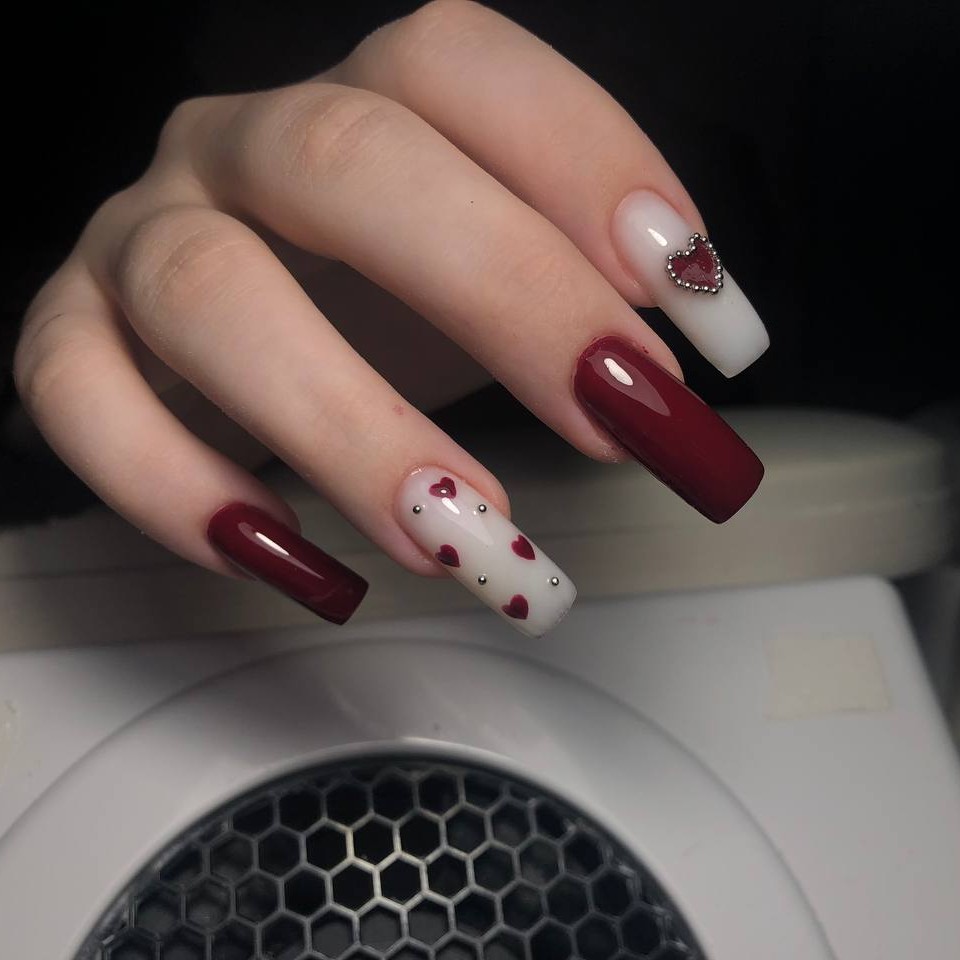 коррекция наращенных ногтей