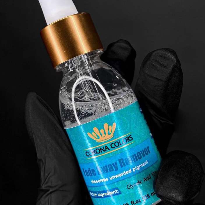 Удаление татуажа ремувером ( повторная процедура)