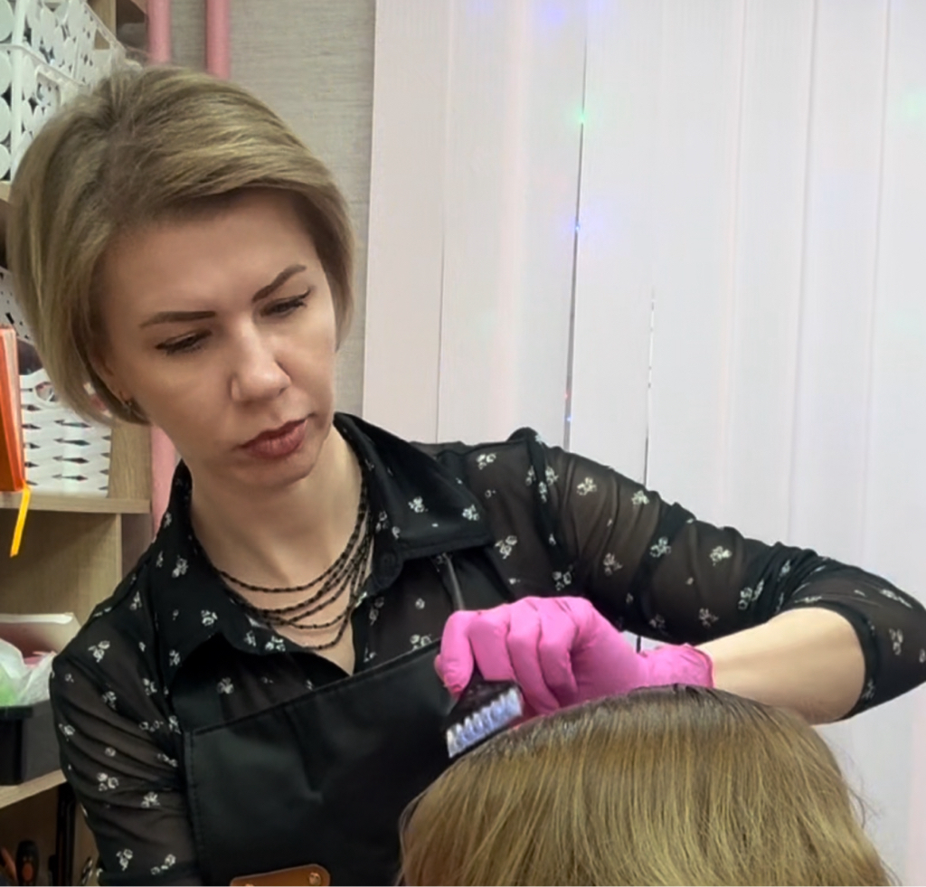 Окрашивание со своим красителем
