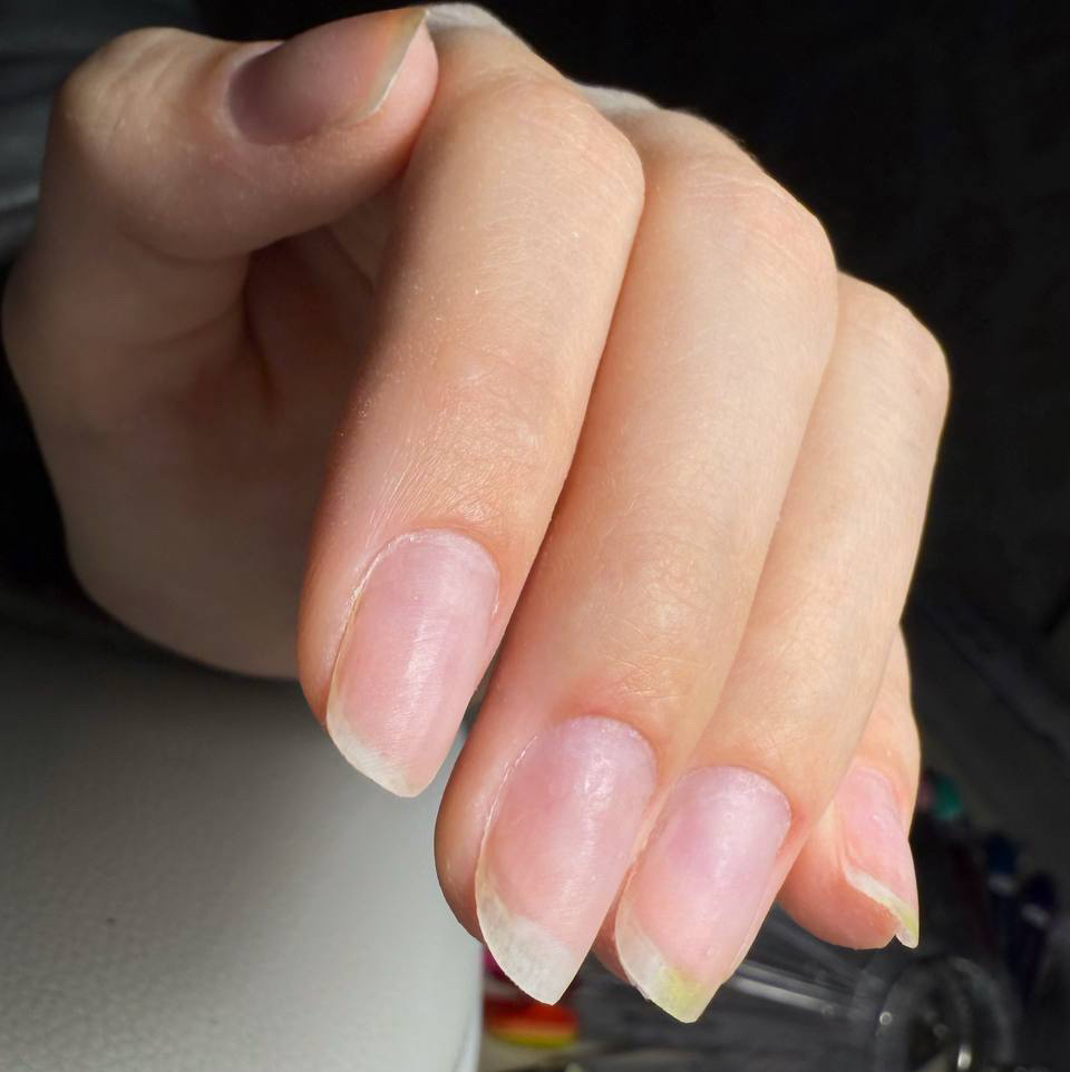 Маникюр без покрытия