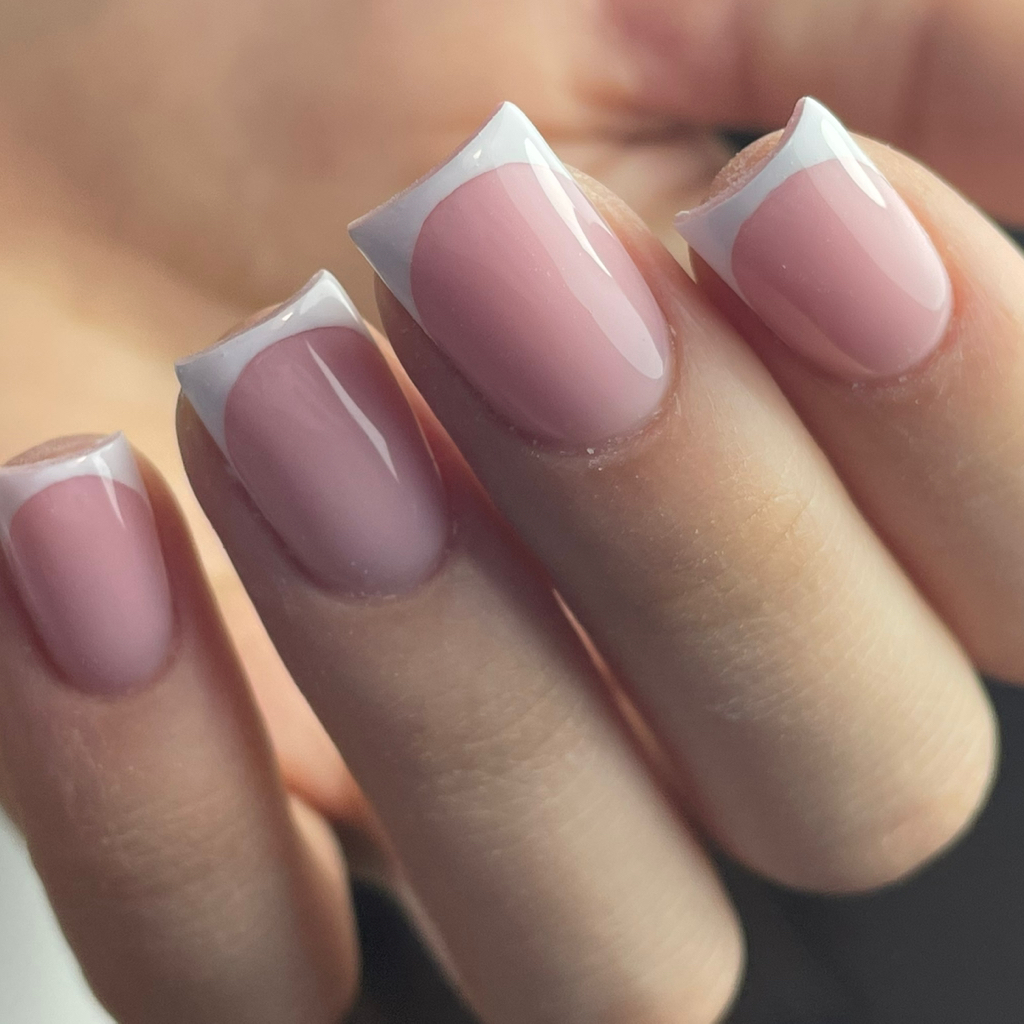 Маникюр с покрытием + френч