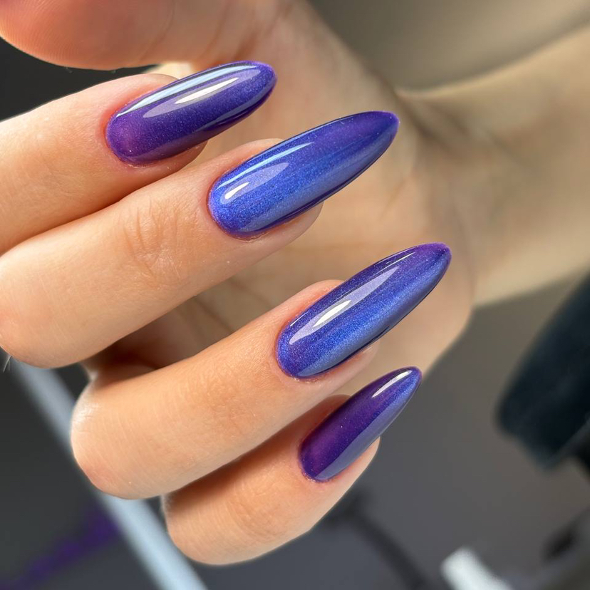 Маникюр+коррекция наращивания+однотонное покрытие