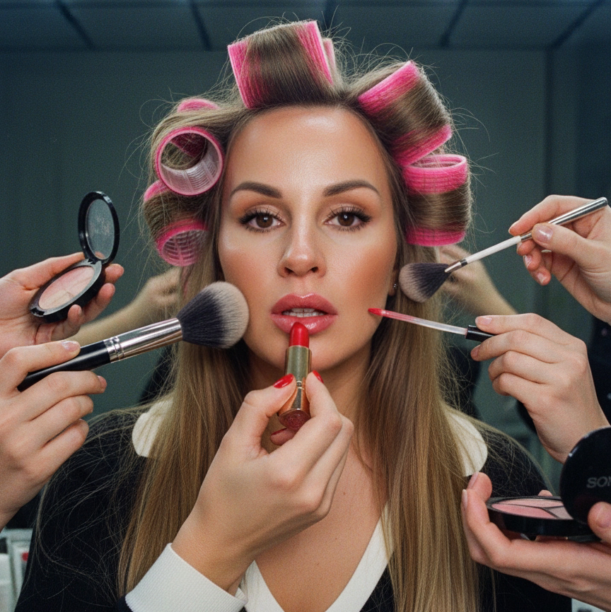 Образ (макияж + прическа )