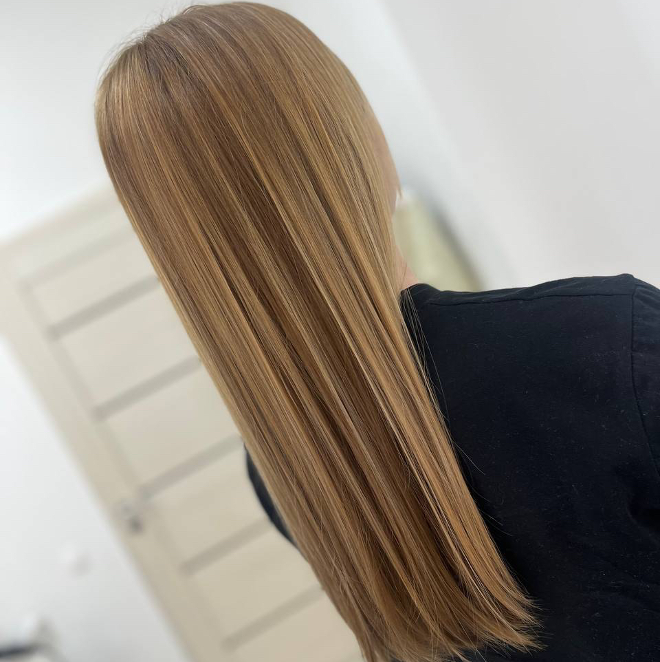 Глубокий контуринг на длинные волосы