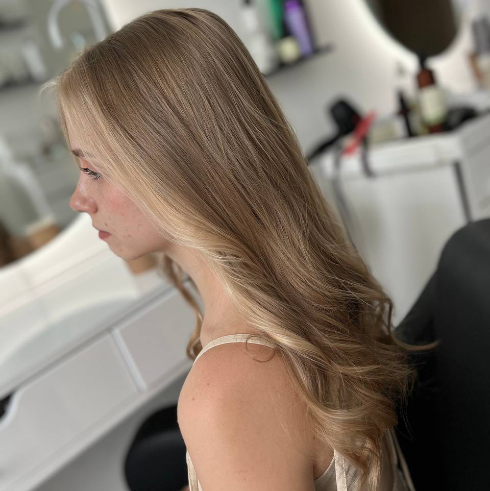 Контуринг на длинные волосы