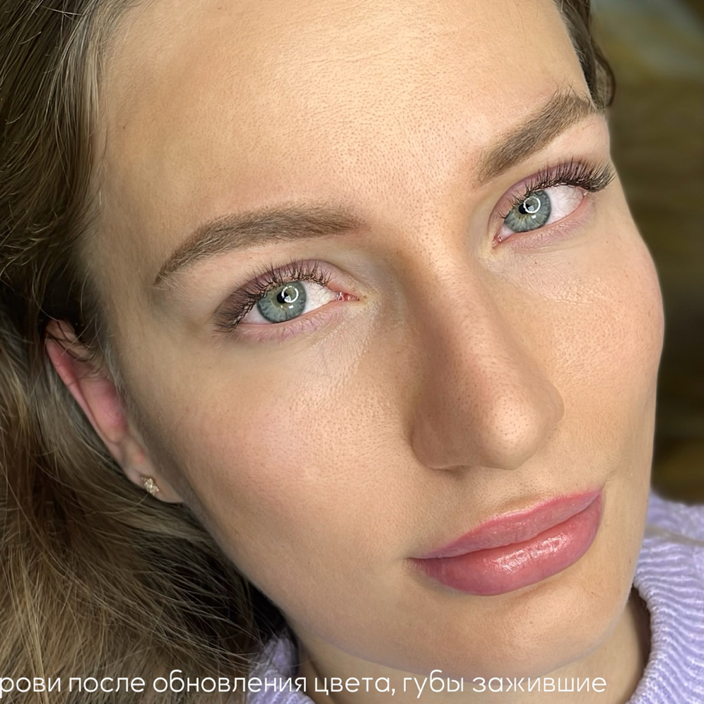 Обновление (брови) (спустя 6 мес и более)