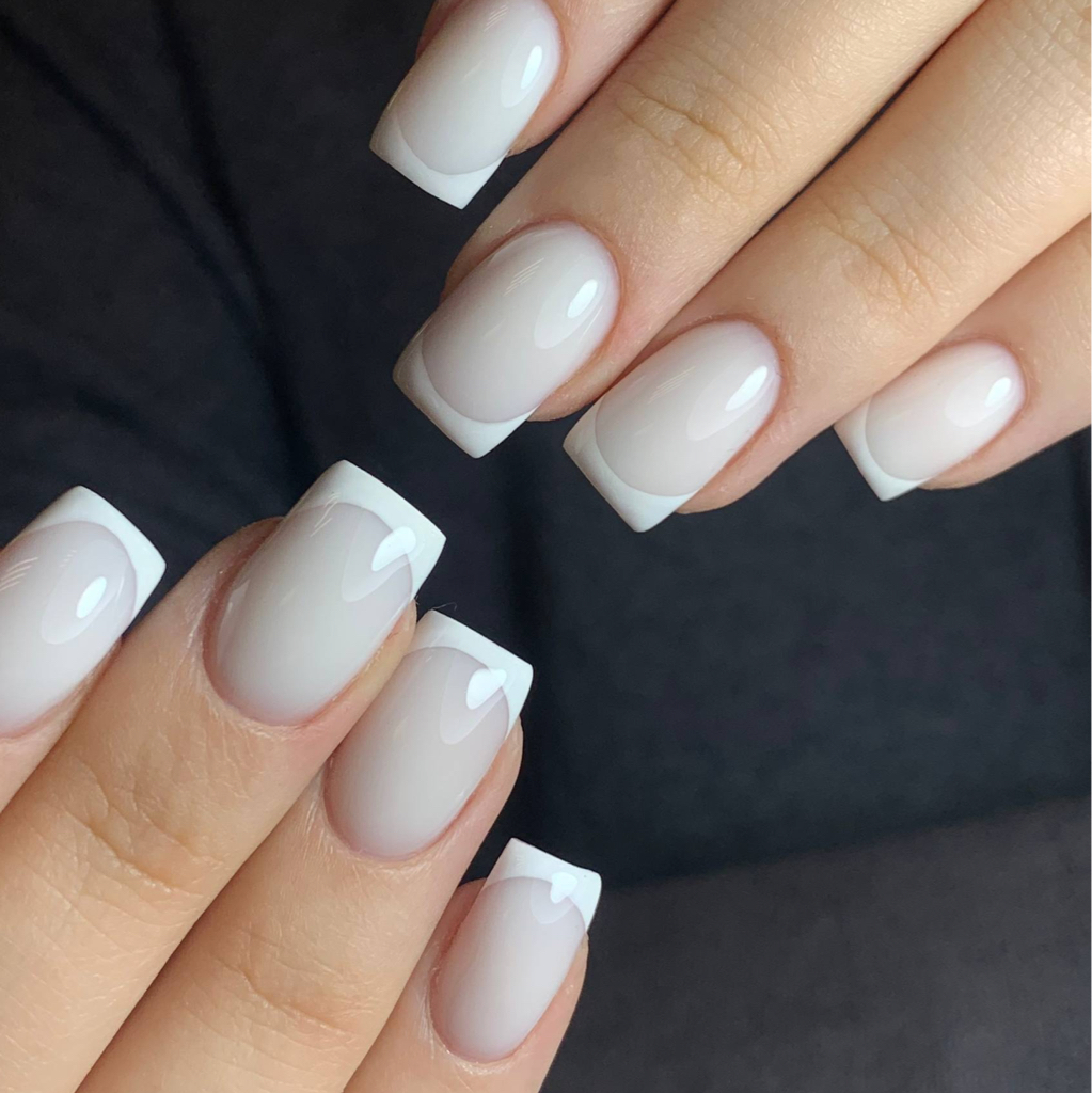 Комплекс ФРЕНЧ (снятие +маникюр +покрытие +френч )