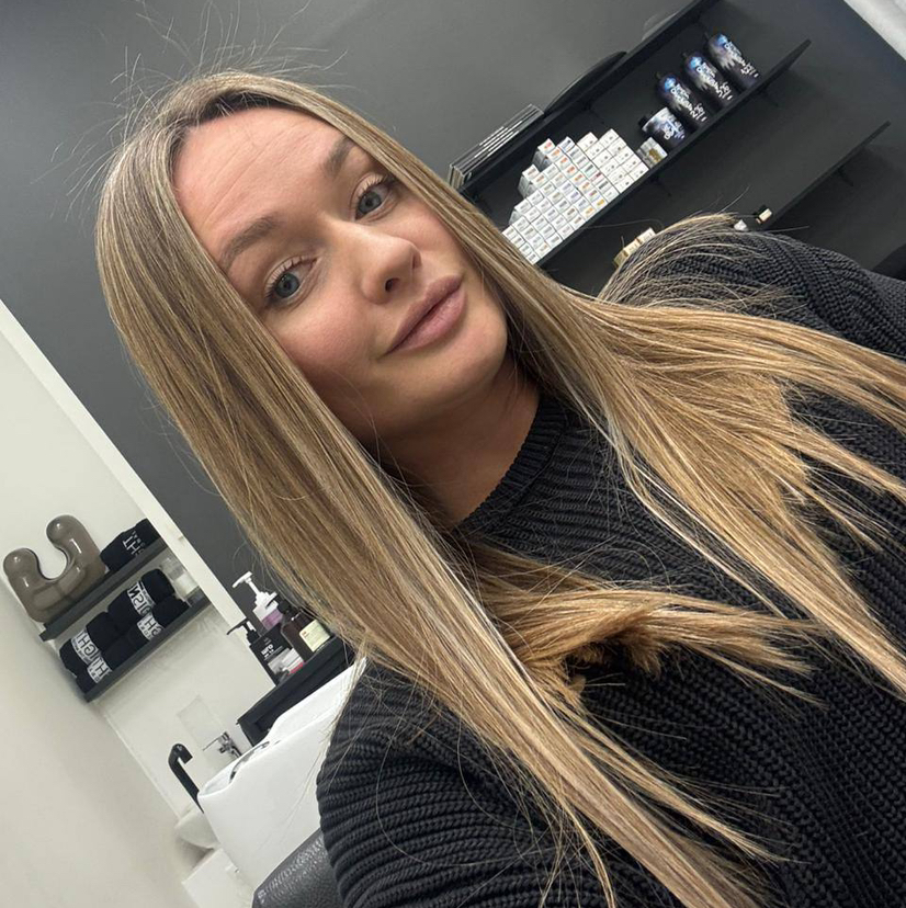 Растяжка цвета