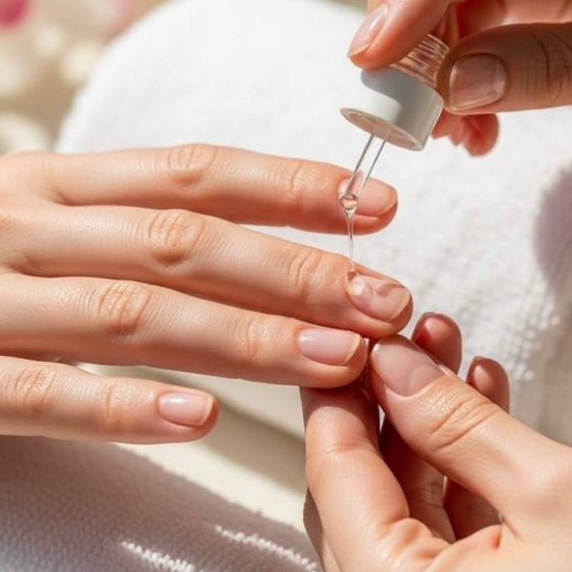 Маникюр с уходом LondonTown и покрытием лаком