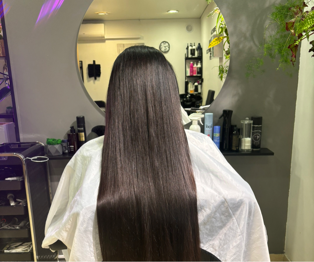 Окрашивание волос (простое в один тон)