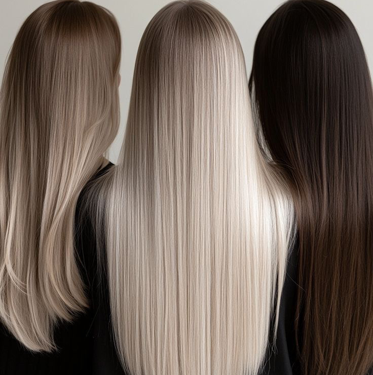 Кератиновое выпрямление волос / восстановление - горячий ботокс (длина 2)