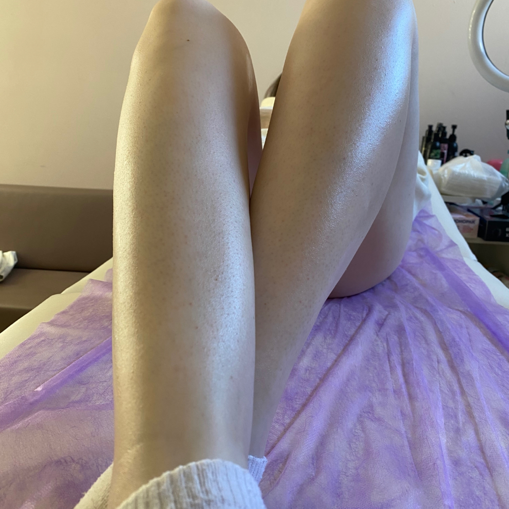 Депиляция ноги полностью