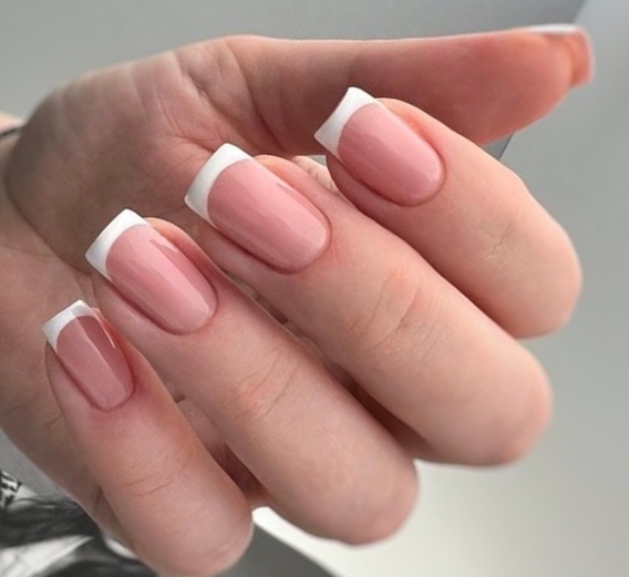 Короткие ногти до 5мм «ФРЕНЧ/ ДИЗАЙН»