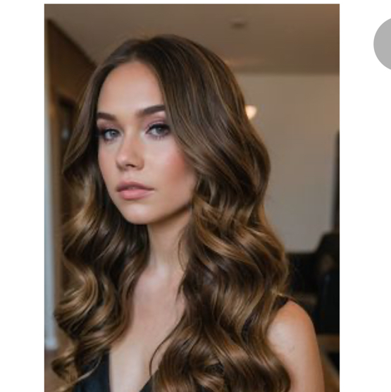 Вечерняя укладка на длинные волосы. ( начес , гофре , утюжок )