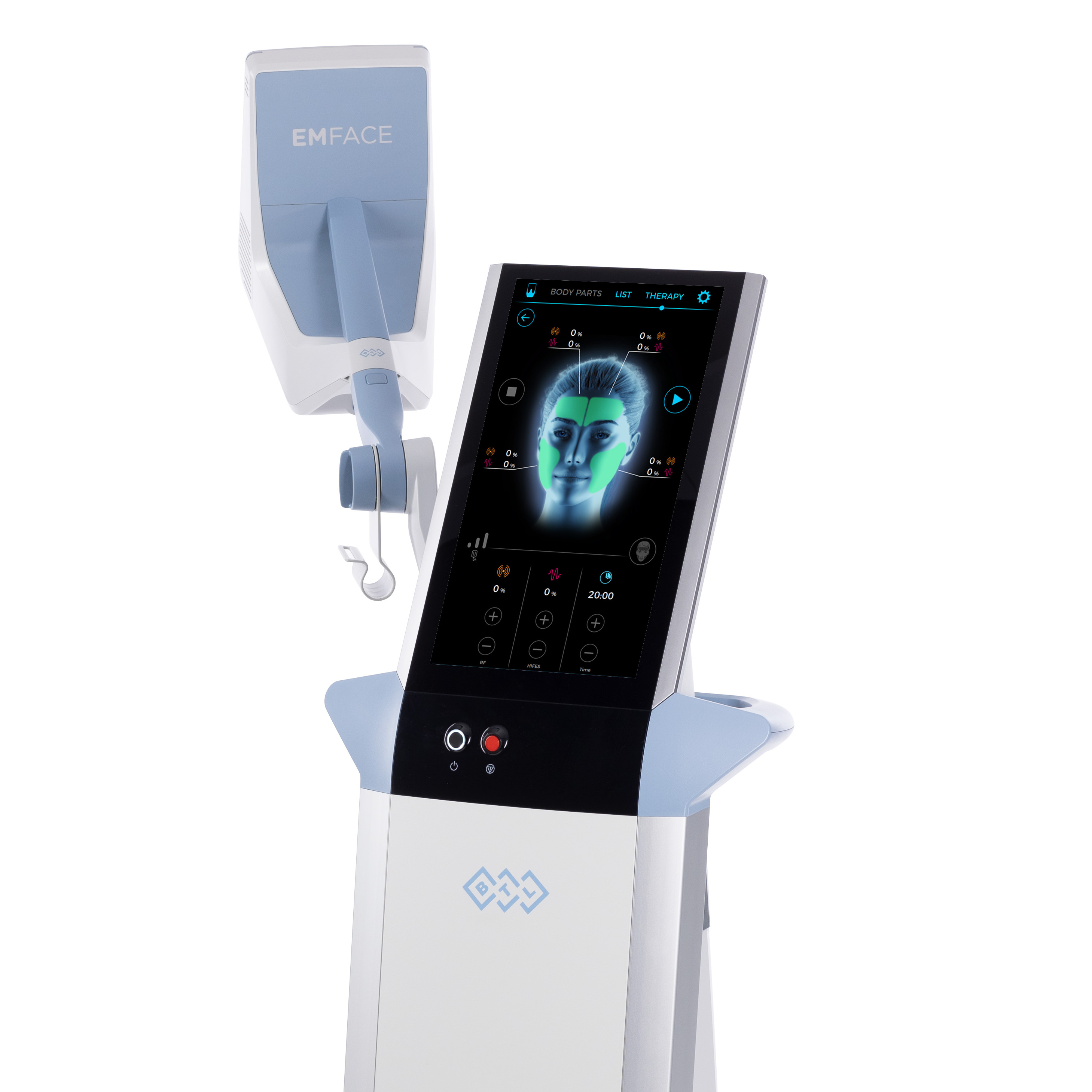 Моделирование лица EMFACE 1-2 зоны