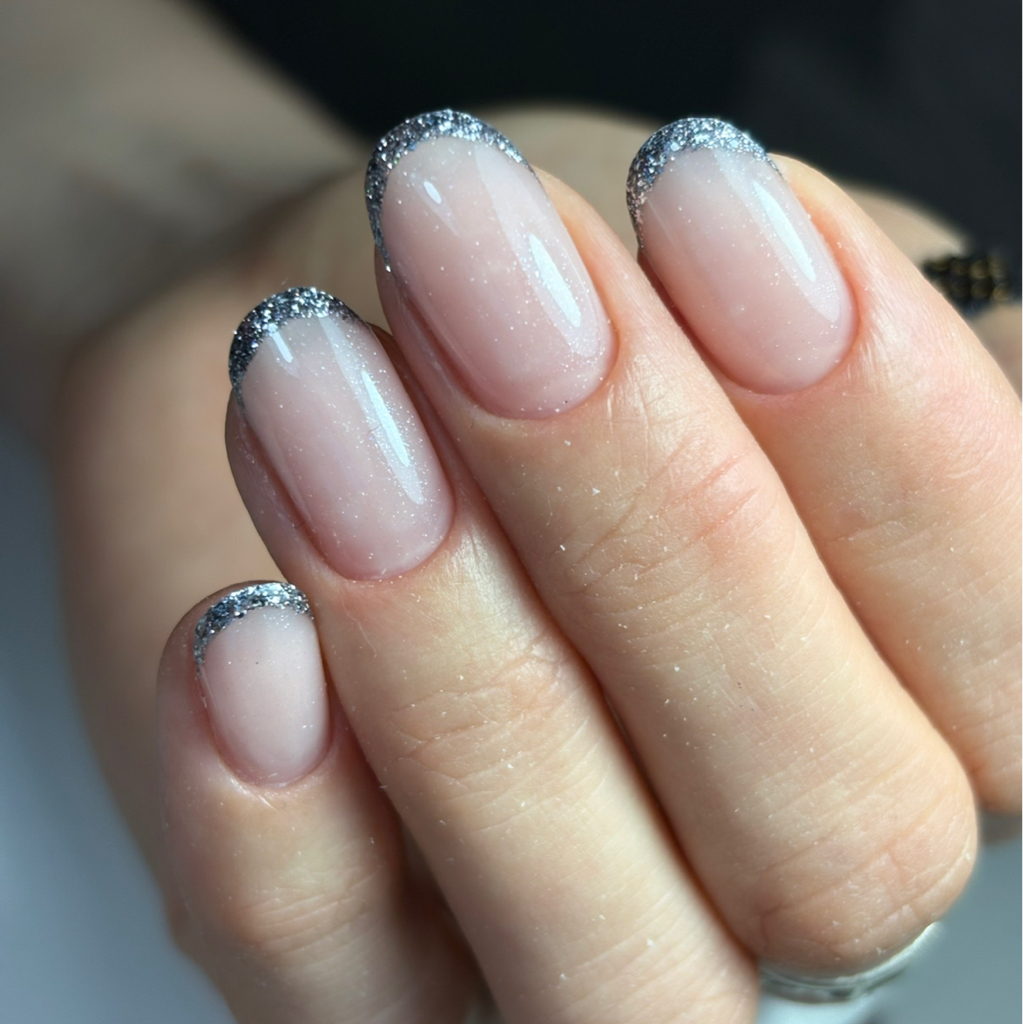 Коррекция ногтей/ укрепление гелем +френч