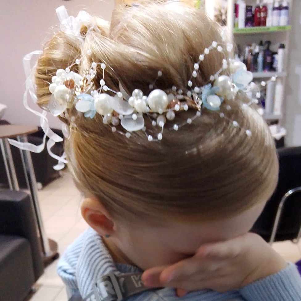 Прическая вечерняя