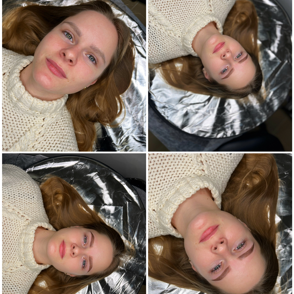 Окрашивание и коррекция бровей