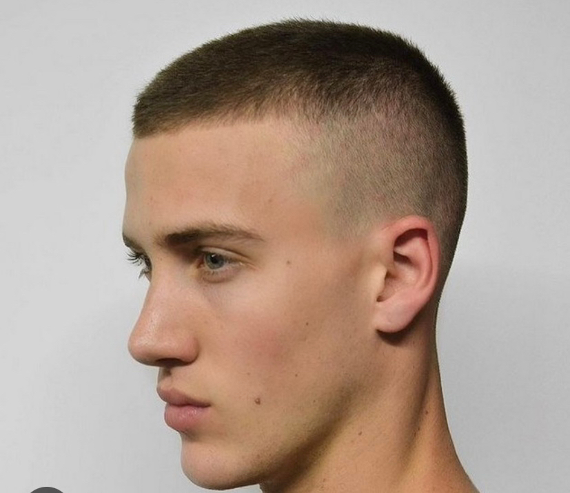 Стрижка мужская под 2 насадки