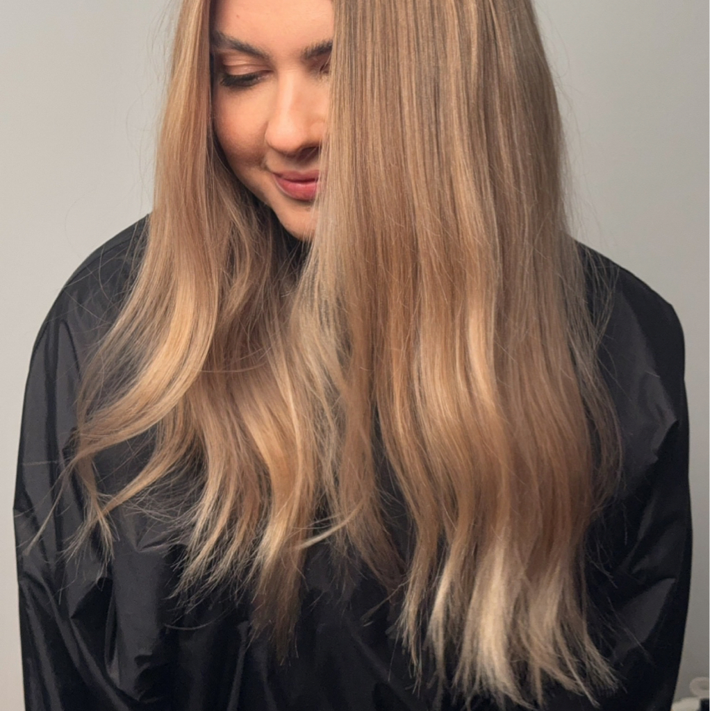 Уход перед однотонным окрашиванием