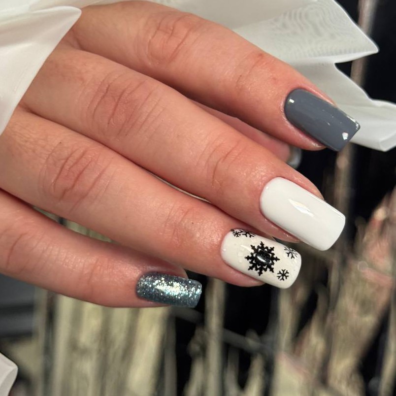 Комплекс 16. Снятие, маникюр, покрытие гель-лак + стемпинг