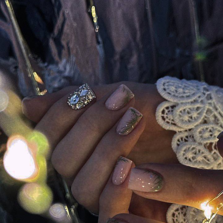 Комплекс 13. Снятие, маникюр, покрытие гель-лак + наращивание 1 ногтя