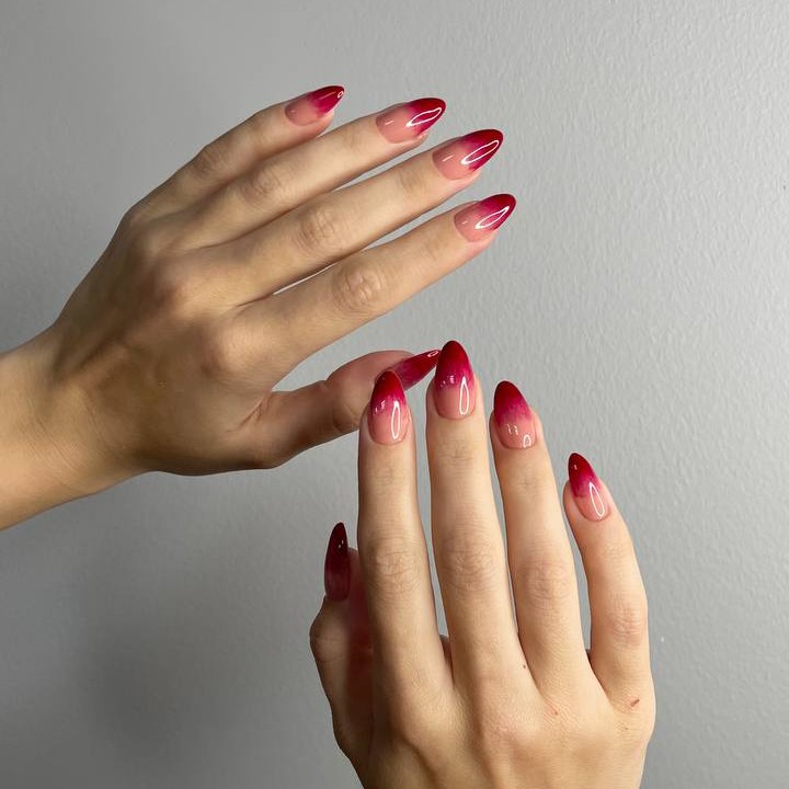 Комплекс 9. Снятие, маникюр, покрытие гель-лак + градиент на все ногти