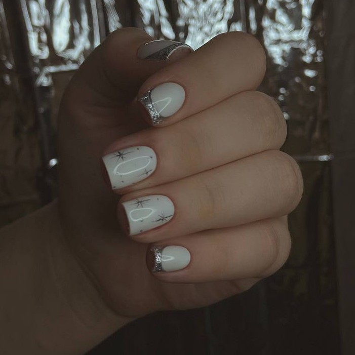 Комплекс 15. Снятие, маникюр, покрытие гель-лак + стемпинг