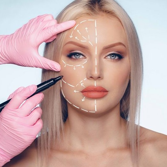 Контурная пластика лица