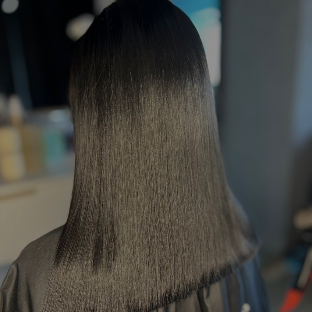 Кератиновое выпрямление