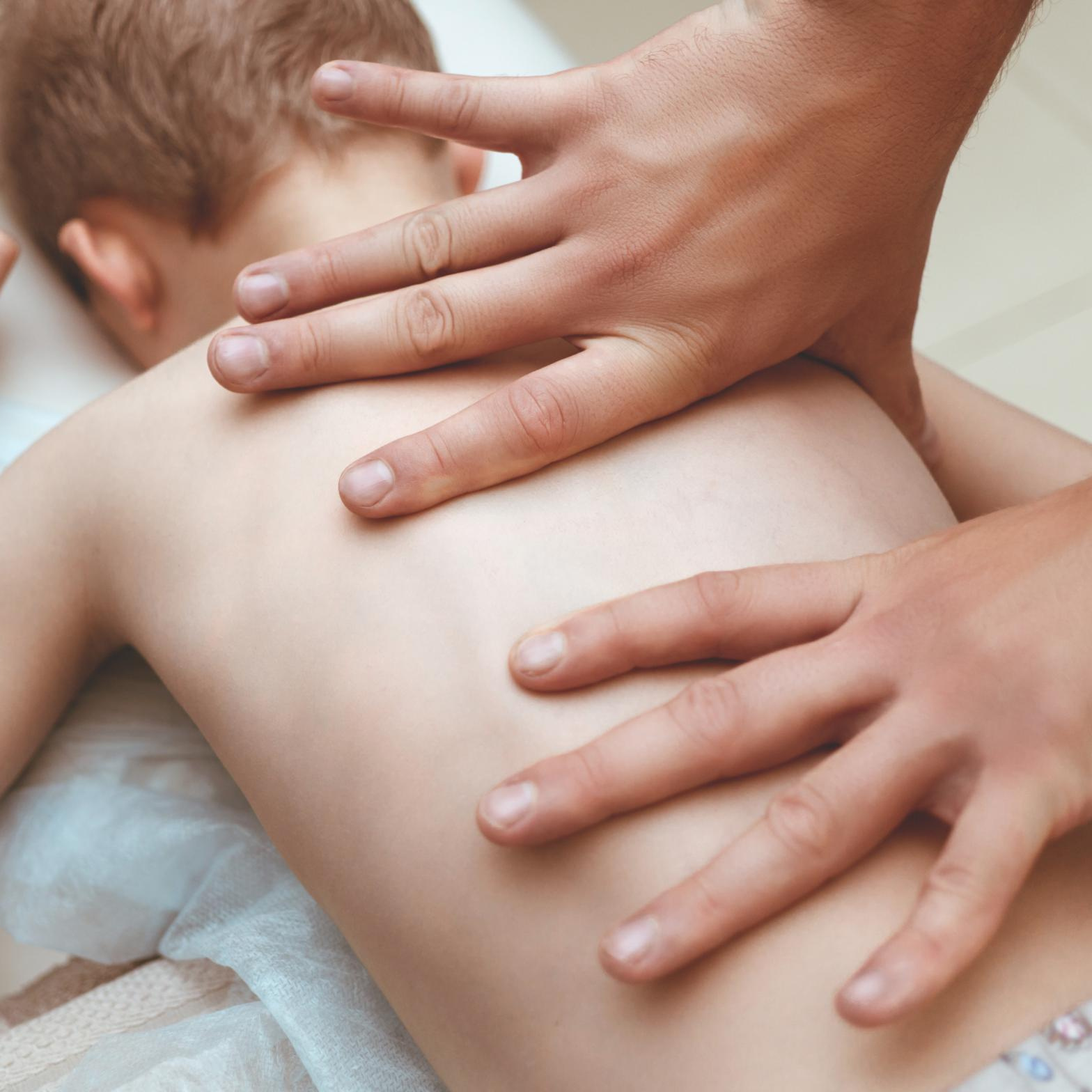 Массаж (общий) от 7 до 14 лет (45 минут)