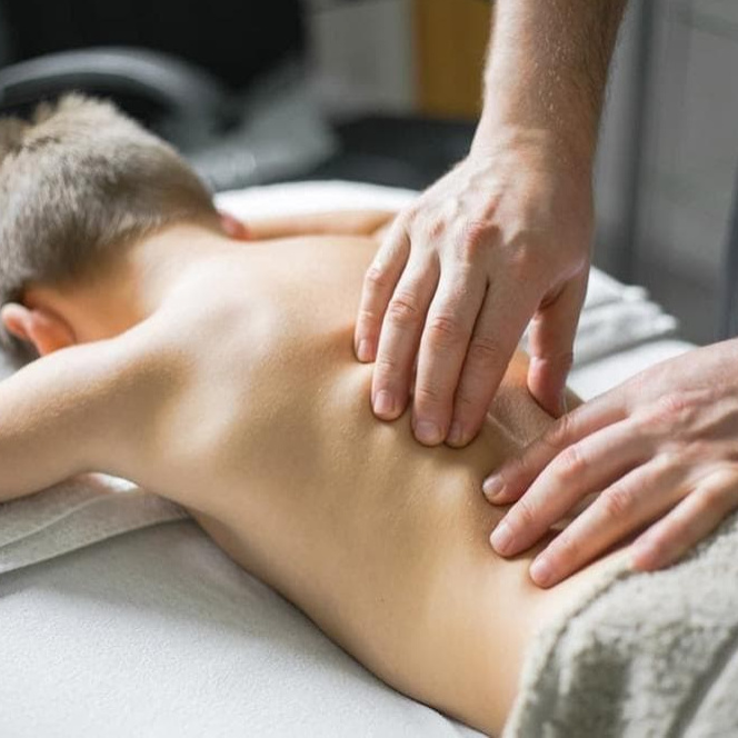 Массаж для здоровой осанки до 7 лет (30 минут)