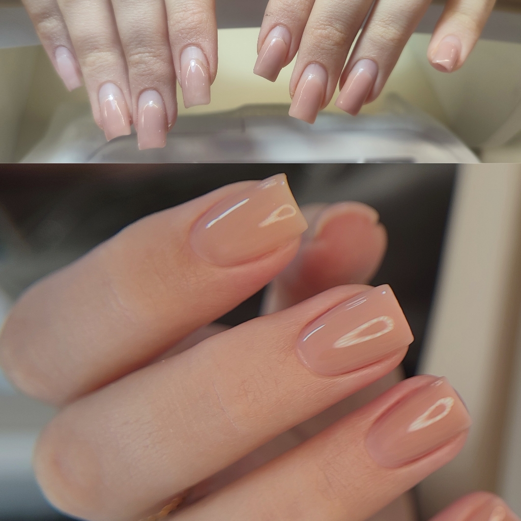 гель-лак + укрепление